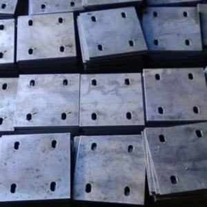 Sắt thép bản mã đột lỗ - Thép tấm gia công theo yêu cầu bản vẽ
