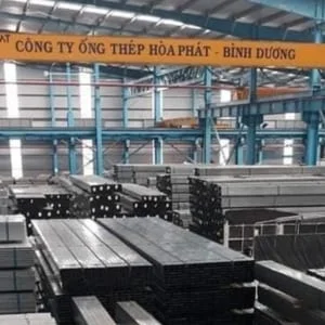Kho hàng ống thép Hòa Phát