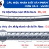 Dấu hiệu nhận biết logo sản phẩm thép xây dựng Miền Nam - VNSTEEL - THÉP ĐÔNG DƯƠNG SG