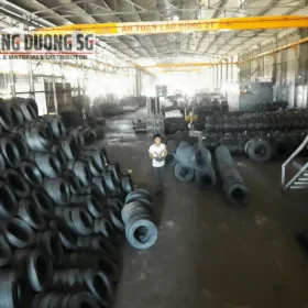 Nhà máy sản xuất dây thép buộc 1 ly giá rẻ - Công ty sắt thép Đông Dương SG
