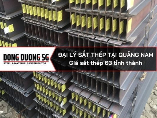 Đại lý sắt thép tại Quảng Nam: Chuyên cung cấp thép hình I U V H, thép tấm, thép ống hộp, sắt thép xây dựng, thép cừ larsen, thép cừ vây U C, thép lưới B40, tôn xà gồ C Z.