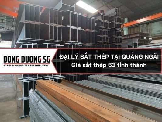 Đại lý sắt thép tại Quảng Ngãi: Chuyên cung cấp sắt thép xây dựng, thép hình I U V H C Z, thép ống, thép hộp, thép tấm, thép cừ larsen, thép cừ U C, thép ray, thép tròn vuông đặc, lưới thép B40, tôn xà gồ các loại.