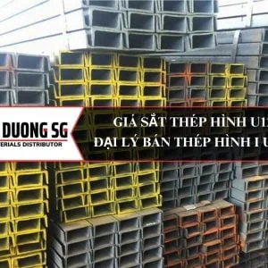 Giá sắt thép hình U120 - Đại lý bán thép hình I U V H lớn nhất tại TPHCM