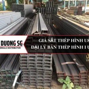 Giá sắt thép hình U80 - Đại lý bán thép hình I U V H giá rẻ nhất TPHCM