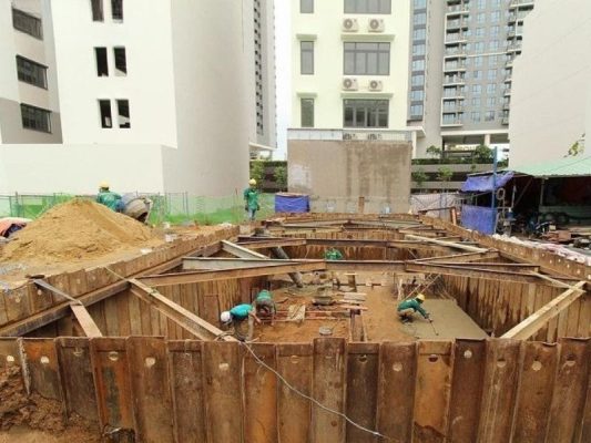 Ứng dụng của thép cừ U C trong thi công xây dựng kết cấu nền móng