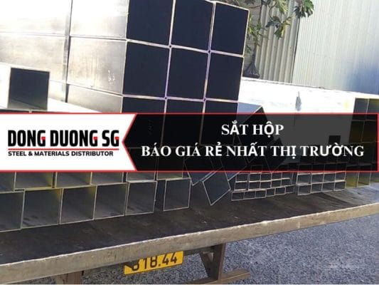Sắt hộp hay còn gọi là thép hộp. dùng nhiều trong ngành xây dựng, cơ khí, chế tạo.