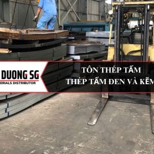 tôn thép tấm đen và kẽm: Ứng dụng đa dạng, độ dày từ 0.5mm đến 250mm