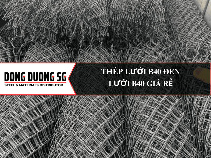Thép lưới b40 đen ( hàng lưới thép không xi mạ kẽm ), giá rẻ cạnh tranh, chuyên dùng cho hàng rào và thi công đổ sàn nền bê tông. Thép lưới b40 đen ( hàng lưới thép không xi mạ kẽm ), giá rẻ cạnh tranh, chuyên dùng cho hàng rào và thi công đổ sàn nền bê tông.