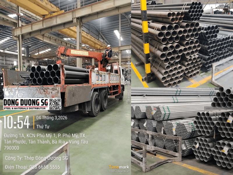 Đại lý phân phối ống thép Hoa Sen: Sản phẩm chính có ống thép đen, ống thép mạ kẽm, ống thép nhúng kẽm nóng