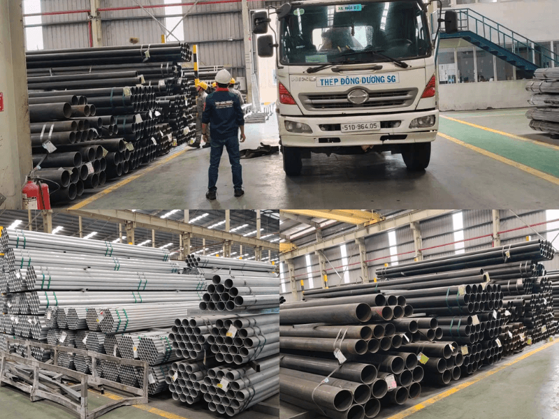 Đại lý phân phối ống thép số 1 TPHCM: Ống mạ kẽm, ống đen, ống nhúng kẽm, ống đúc, ống hàn, ống cuốn.